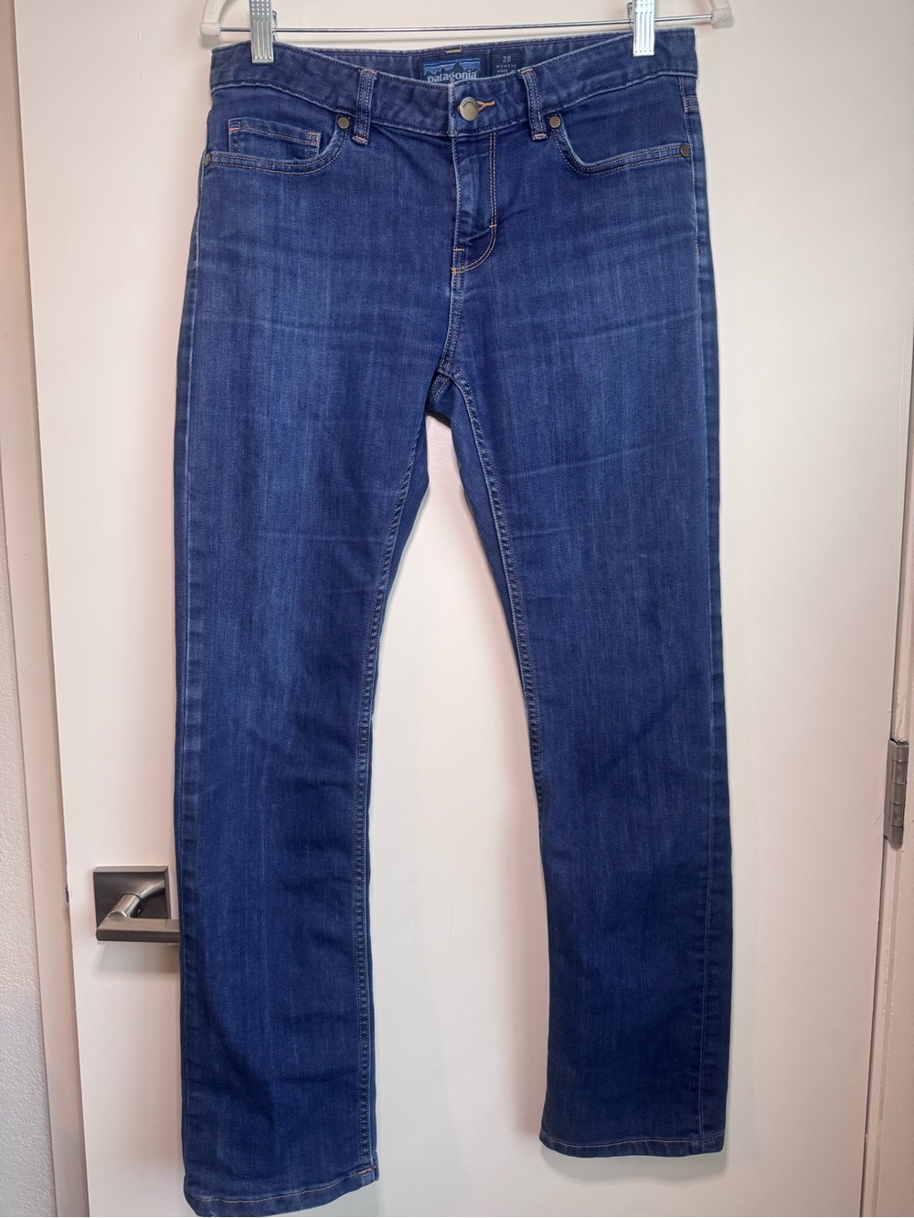 Patagonia Dark Blue Straight Leg Women’s Jeans